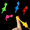 Sumind 30 Pcs Flying Chicken Slingshot, Rubber Chicken Finger Slingshot Stretchy Chicken Shooter Slingshot Turkey Chicken Gun for Christmas Party Favors Gift Goodie Bag Stuffers(Turkey,Vibrant Colors)