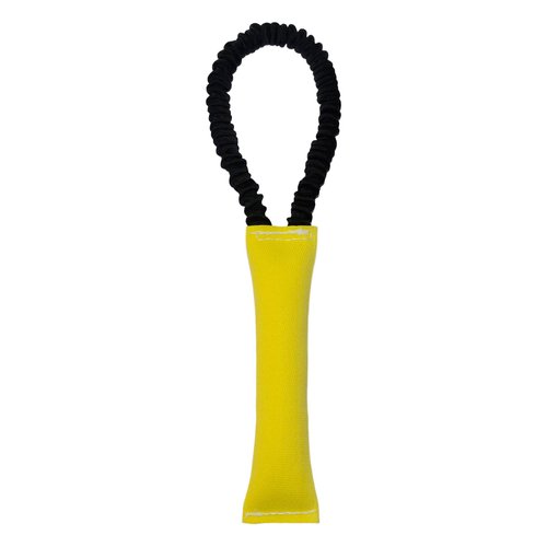 REDLINE K-9 Durable Interactive Fire Hose Tug Toy - Bungee Handle (2 inch x 10 inch)