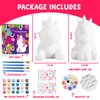Paint Your Own Unicorn Lamp Kit 2pcs,DIY Unicorn Crafts Night Light, Arts & Crafts for Kids Ages 8-12, Painting Kit for Girls Boys Age 4 5 6 7 8+, Art Supplies Creative Gift for Birthday, Party