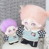 niannyyhouse 10cm 20cm Plush Doll Clothes Jacket Pants Penguin Tracksuit Suit Dolls Accessories Dress Up (Blue, 10cm)