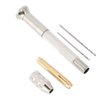 Nail Tools, Two Drill Bits Detachable Nail Piercing Tool for Nail Piercing Nail Decor Hand Drill and Beaded Rings for Tips Nail Drill