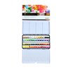 Mungyo Professional Half Pan Size Water Colors Set in Tin Case/Integral Mixing Palette in The lid (48 Colors)
