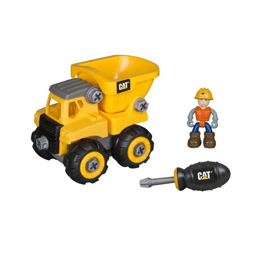 Toy State Caterpillar CAT Junior Operator Dump Truck Construction Vehicle