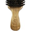 Bass Brushes 100% Wild Boar Bristle Classic Men's Club Style Hair Brush, with 100% Pure Bamboo Handle, Shines, Conditions, and Polishes. Model #153