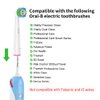 16 Count Precision Replacement Brush Heads Compatible with Braun Oral B Electric Toothbrush, Deep and Precise Cleaning.