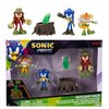Sonic Prime 2.5-inch Action Figures Bos Cage Maze Themed 5 Pieces: Sonic, Gnarly Knuckles, Mangey Tails, Tree Stump and Green Shard. Ages 3+ (Officially Licensed by Sega and Netflix)