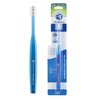 Brilliant Oral Care Adult Toothbrush with Soft Bristles, Round Head, and All-Around Clean for Teeth and Gums, Blue, 1 Pack