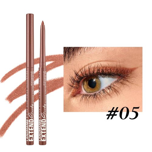Kyannkara Liquid Eyeliner Colorful Matte Glitter Neon Eyeliner Pencil Pigmented Smudgeproof Long Last Gel Eye Liner Quick dry(L05)