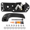 Interior Door Handle Kit Front Left Driver Side Compatible with 2007-2014 Chevy Silverado Avalanche Suburban Tahoe GMC Sierra Cadillac Escalade ESV EXT Replace OE# 20833606 80374 20871488 Repair Set