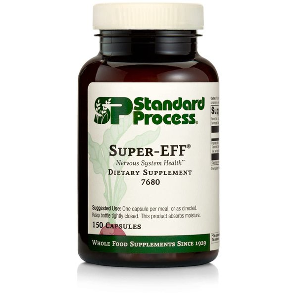 Standard Process Super-EFF - Whole Food Energy with Flaxseed Oil and Spanish Moss - 150 Capsules