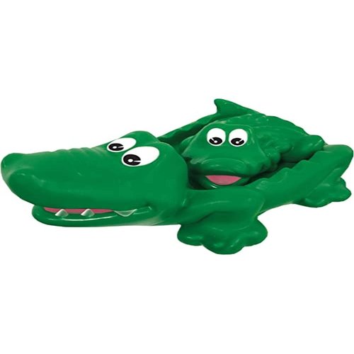 Floaty Families - Crocodile from Deluxebase. Floating Bath Toy for Kids. Floaty Bath Set Including Crocodile Mummy and Baby Toys. Great Bathtub Toys for Educational Toys and Kids Party Favors.