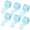 Nuanchu 6 Rolls Removal Silicone Blue Tape Reusable Adhesive Waterproof Silicone Tape(1 Inch x 3.9 Yards)