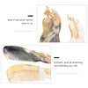 Healifty 2 Pcs Phoenix Horn Comb Healthy Comb Sheep Horn Comb Ox Horn Hair Comb Natural Horn Comb Hair Combs for Women Beard Comb Phoenix Hair Comb Mens Comb Manual Wooden Comb Horns Women's