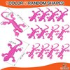 UpBrands 24 Pack PINK Super Stretchy Lizard Toys - Delightful Party Favors, Rubber Lizards for Kids, Reptile & Newt Toy | Learning Through Play Prizes, Stress-Relief & Pink Celebrations