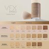 FARMASi Vfx Pro Foundation, Full Coverage Liquid Cream, Lightweight Long Lasting Coverage, Breathable Skin Moisturizer with Color True Matte Blending, Face Makeup, 1 fl. oz / 30 ml - NATURAL BEIGE N12