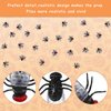 Gejoy 60 Pieces Plastic Fake Flies for Joke Realistic Mini Flies Bulk Prank Trick Tiny Simulated Fly for Insects Halloween Party Supplies