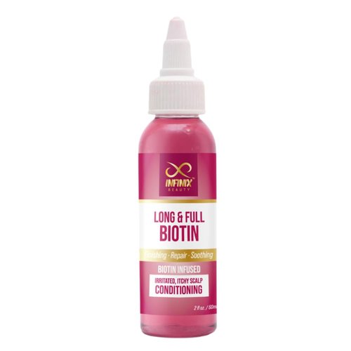 Infinix Biotin Hair Oil - Advanced Hair Growth Serum, For Volume and Thickness, Fuller &amp; Thicker ...