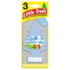 LITTLE TREES Car Air Freshener | Hanging Paper Tree for Home or Car | Summer Linen