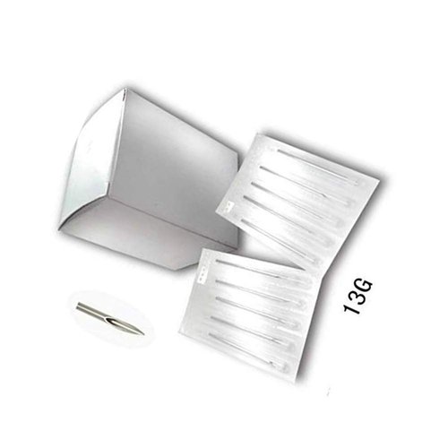 New Star Tattoo 100PCS 13G Steel Body Piercing Needles Supply