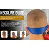 Fade Guide and Neckline Shaving Template | Curved Silicone Band | Great for Creating Skin Fade Guidelines for DIY Haircuts | Fade Haircut Guide for Hair Clippers