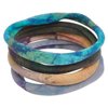 Bamboo Trading Company RH104 Bella Collection Forest Hair Tie, Multicolor