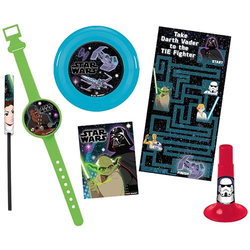 Star Wars Galaxy of Adventures Mega Mix Value Pack - 11.5" x 9" (48-piece) - Multicolor Plastic Party Set - Ideal for Themed Parties & Gifts