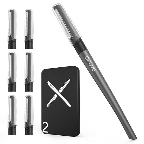 opove Dermaplaning Tool Set,Professional Dermaplane Tools with 6 Refill Blades,Peach Fuzz Removal & Eyebrow Shaper–Face Shavers for Women,Facial Hair Razor Help Exfoliate and Smooth The Skin(Black)
