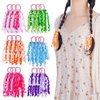 Sucrain 18 PCS Girls Hair Ribbons Ties Colorful Elastic Curly Boutique Hair Band Toddlers Girls Kids Children Ponytail Holders