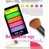 BYS Women's 5-Piece Eye Shadow Palette, Neons Eye Pigments, 0.17 Ounce (Pack of 1)