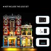 ManKiaPro LED Light Lighting Kit for Lego 10312 Jazz Club Building Blocks Model(Lights Only, No Lego Set)