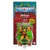 Masters of the Universe Origins Action Figure Reptilax Collectible, 5.5 Inch MOTU Tailed Snake Men Toy with 16 Posable Joints, 3 Weapons