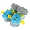 Stephan Baby Rattle Socks, Blue Monsters, Fits 3-12 Months