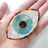 Big Evil Eye Claw Clips,Cellulose Acetate Hair Clips,Hair Claw Clips for Women,S3
