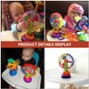 Toyvian High Chair Toy Baby Ferris Wheel Toy Suction Cup Newborn Spinner Activity Toy Newborn High Chair Rattle Interactive Development Educational Toy for Feeding Plaything, Early Development