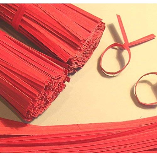 Weststone - 2000pcs 11" Paper White Twist Ties