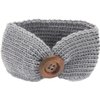 Qandsweet Baby Turban Head Wrap Headbands Girl Knitting Button Hairbands