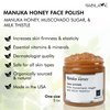 Nabila K Manuka Honey Face Polish with Muscovado Sugar and Milk Thistle - 5oz