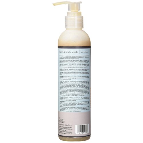 Cuccio Body Butter Wash, Milk and Honey, 8 Ounce