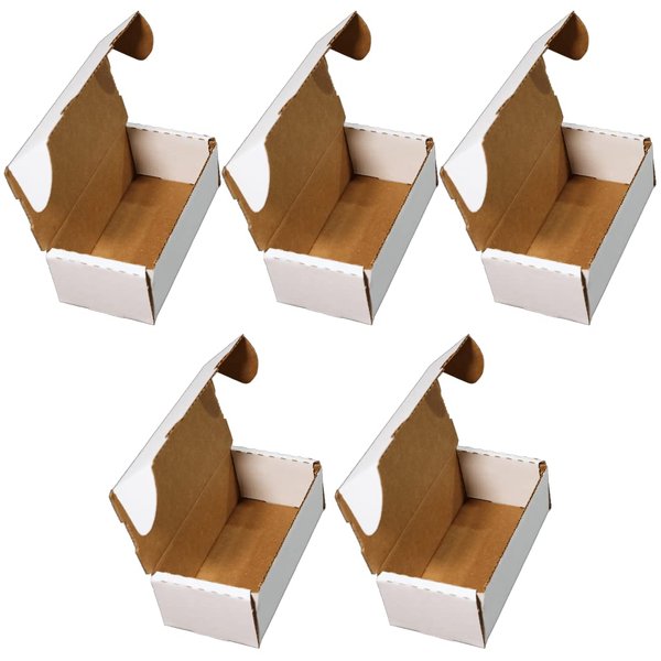 5-Pack • 400-count • Woodhaven Trading Firm Brand Trading/Gaming Card Storage Box