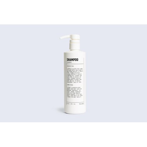 Blu Atlas Men's Natural Shampoo - For All Hair Types - Gentle Cleansing, Deep Hydrating Shampoo Vegan Sulfate and Paraben-Free- Classic Scent, 16 oz.