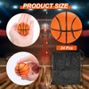 Erinnmy 24Pack Mini Basketball,Small Foam Basketball Stress Ball,Mini Sports Stress Balls,1.6 Inch Mini Basketballs for Kids,Mini Foam Sports Ball,Sports Theme Party Favors School Carnival Reward