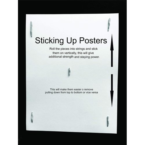 Alcolin Sticky Putty Reusable Museum & Gallery Quality Adhesive Putty, 3oz