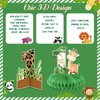 10 PCS Wild One Honeycomb Centerpieces Birthday Decorations for Boys and Girls Safari Centerpieces for Tables 3D Double Side Baby Shower Jungle Animals Party Decorations