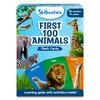Skillmatics Thick Flash Cards for Toddlers - First 100 Animals, Montessori Toys & Educational Games, Stocking Stuffers, Preschool Learning, Gifts for Kids 1, 2, 3, 4 Years