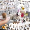 Dog Birthday Party Supplies – Dog Themed Decorations for Puppy Birthday Celebration, Cake Topper, Paw Balloons, Chien Walking Balloon and Banner for 20 Guests (Puppy)