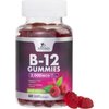 Vitamin B12 Gummies 3000 mcg, Extra Strength B 12 Gummy for Adults and Kids, B-12 Energy & Immune System Support Vitamins, Dietary Supplement, Raspberry Flavored, 30 Day Supply - 60 Count