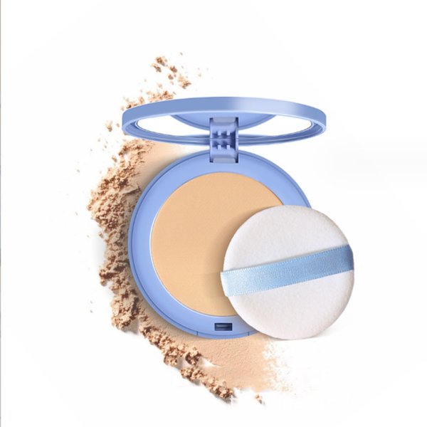 Oil Control Pressed Powder, Matte Smooth Face Setting Powder, Waterproof Long Lasting Makeup Face Powder, Flawless Facial Powder Makeup,Minimizes Fine Lines and Pores (BROWN 2#)