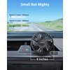 TriPole Car Fan USB Fan for Car Vent Powerful 3 Speed Car Cooling Clip Fan with Quiet Brushless Motor 360 Degree Rotatable Portable Fan for Car Vehicle, Van, Truck, SUV, RV