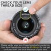 waka 49mm MC UV Filter - Ultra Slim 16 Layers Multi Coated Ultraviolet Protection Lens Filter for Canon Nikon Sony DSLR Camera Lens
