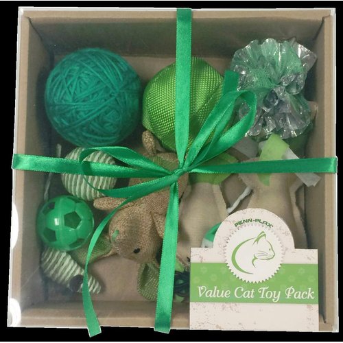 Penn-Plax 11 Piece Cat Toy Value Pack